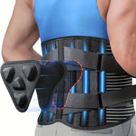 Lumbar Support Belt Adjustable 3D Massage Breathable Mesh