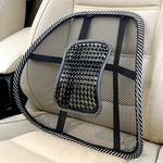 Lumbar Support Cushion Ergonomic Breathable Mesh Massage Nodes