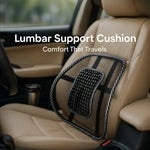 Lumbar Support Cushion Ergonomic Breathable Mesh Massage Nodes