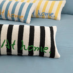 Lumbar Support Pillow Ergonomic Polyester Filling Washable Chenille Cover