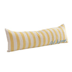 Lumbar Support Pillow Ergonomic Polyester Filling Washable Chenille Cover