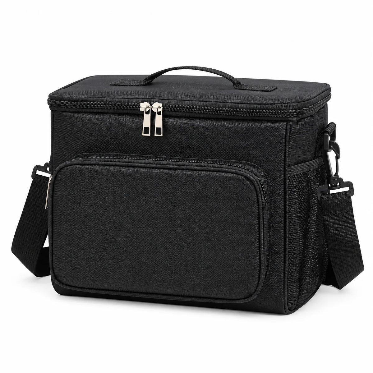 Lunch Cooler Bag Insulated Wipe-Clean Lining Removable Shoulder Strap