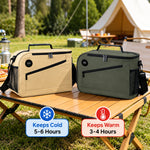 Lunch Cooler Insulated With Digital Temperature Display