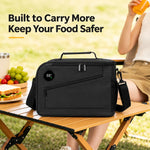 Lunch Cooler Insulated With Digital Temperature Display