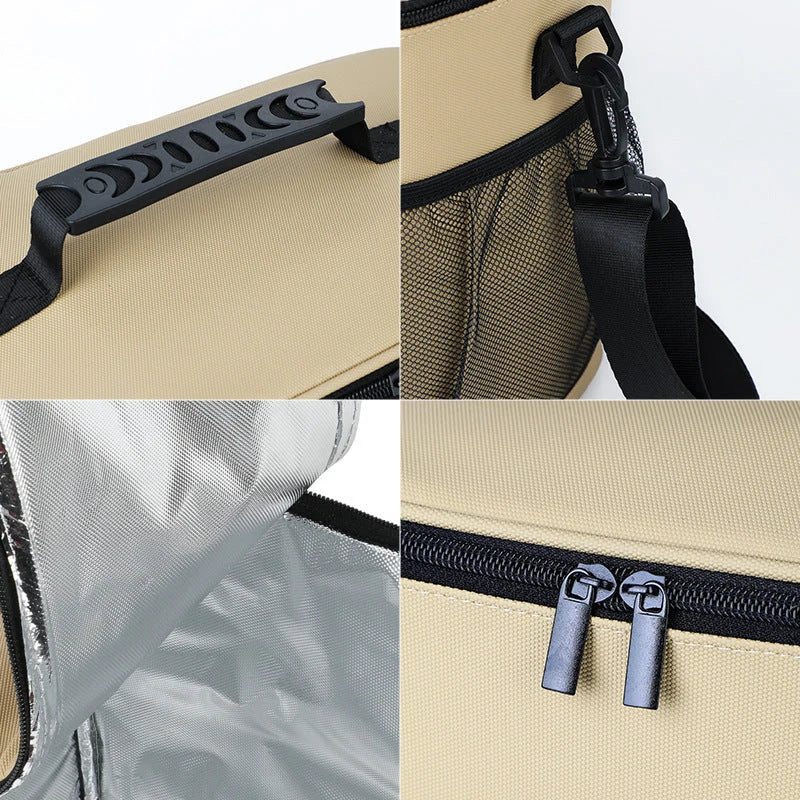 Lunch Cooler Insulated With Digital Temperature Display
