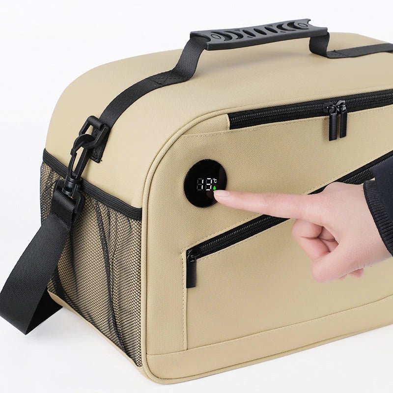 Lunch Cooler Insulated With Digital Temperature Display