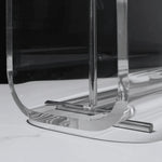 Magazine Holder Acrylic Space-Saving Modern Silhouette