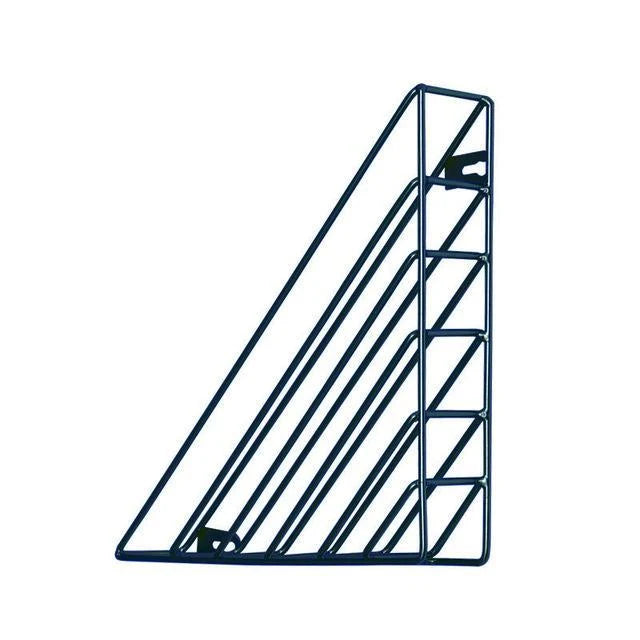 Magazine Rack Iron Triangle Wall-Mounted