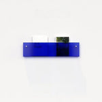 Magazine Shelf Wall-Mounted Clear Acrylic Space-Saving