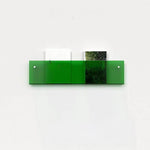 Magazine Shelf Wall-Mounted Clear Acrylic Space-Saving