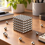Magnetic Ball Building Set Metal 216 Pieces