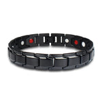 Magnetic Bracelet Stainless Steel Integrated Magnets Rust-Resistant