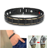Magnetic Bracelet Stainless Steel Rust-Resistant Unisex