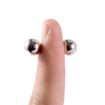 Magnetic Nipple Rings Needle-Free Lightweight Polished Metal Finish