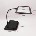 Magnifying Desk Lamp 3x Magnification LED Gooseneck Cordless Rechargeable
