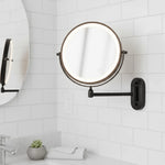 Magnifying Mirror LED Adjustable Brightness 3x–10x Rechargeable Cordless