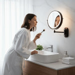 Magnifying Mirror LED Adjustable Brightness 3x–10x Rechargeable Cordless