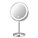 Makeup Mirror Dual-Sided 10x Magnification LED USB Rechargeable