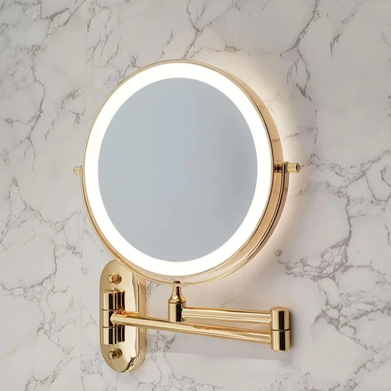 Makeup Mirror LED Rechargeable Magnifying】【。
