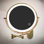 Makeup Mirror LED Rechargeable Magnifying】【。