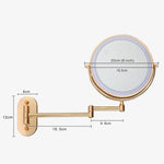 Makeup Mirror LED Rechargeable Magnifying】【。