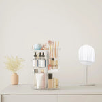 Makeup Organizer 360° Rotating & Adjustable Shelves