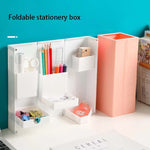 Makeup Organizer Box Foldable ABS Compact