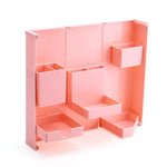 Makeup Organizer Foldable ABS Single-Tier Storage Box