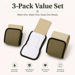 Male Dog Belly Bands Absorbent Washable 3-Pack