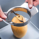Mango Slicer Stainless Steel Ergonomic Handle & Non-Slip Grip