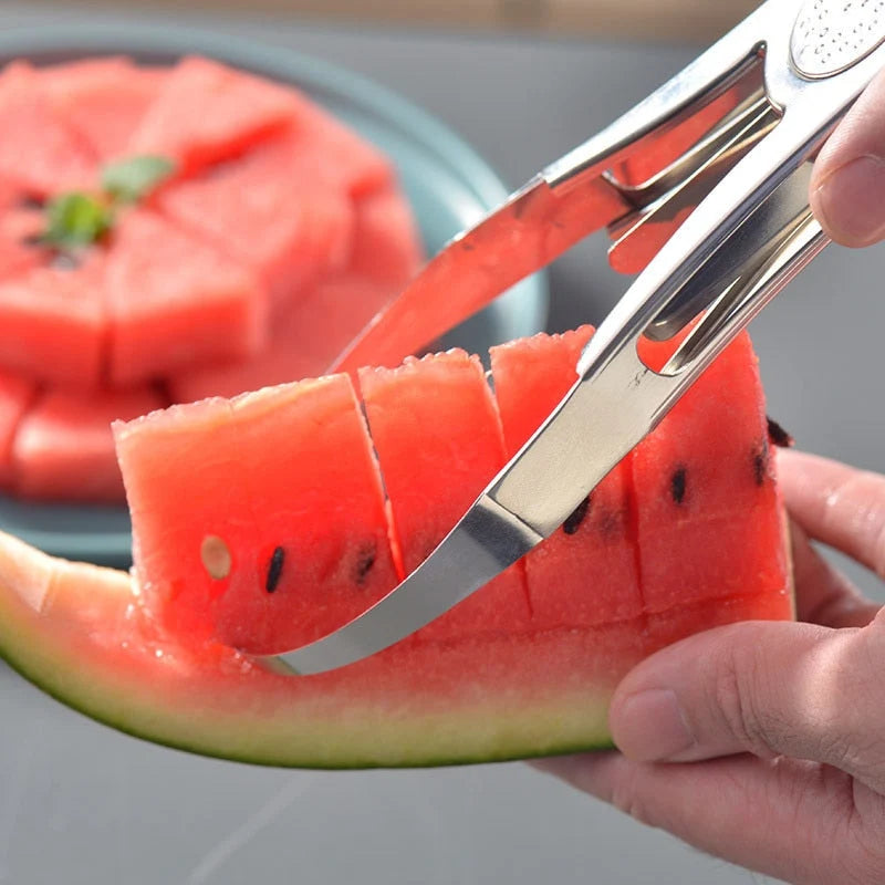Mango Slicer Stainless Steel Ergonomic Handle & Non-Slip Grip