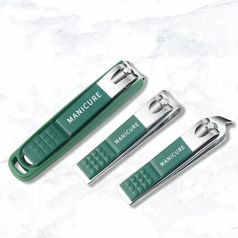 Manicure & Pedicure Set Stainless Steel Non-Slip Grip