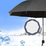 Manual Umbrella 130 cm Canopy Windproof & Water-Repellent