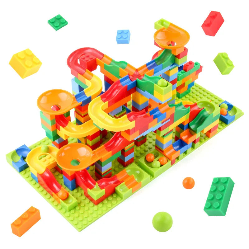 Marble Run Building Set 168 Pieces Creative Track Design
