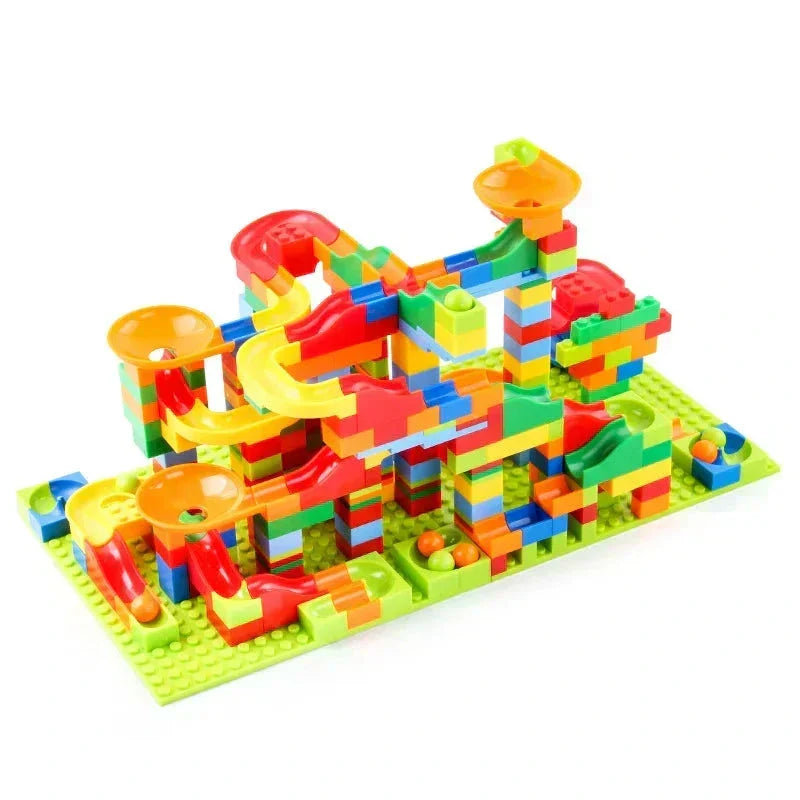 Marble Run Building Set 168 Pieces Creative Track Design