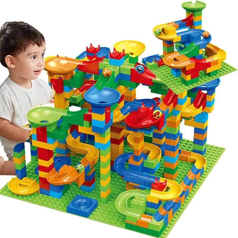 Marble Run Building Set 168 Pieces Creative Track Design
