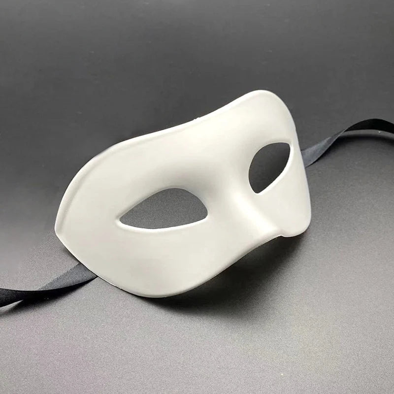 Masquerade Mask Adjustable Strap Smooth Finish Wipe-Clean Surface