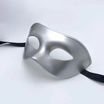 Masquerade Mask Adjustable Strap Wipe-Clean Finish