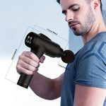 Massage Gun Cordless 30 Speeds & 10 Heads