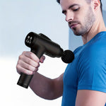 Massage Gun Cordless Rechargeable 30 Speeds 10 Attachments
