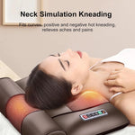 Massage Mat Full-Body Heat, Vibration & Kneading Foldable
