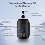 Massage Oil Warmer Electric Adjustable Temperature Fast Heating