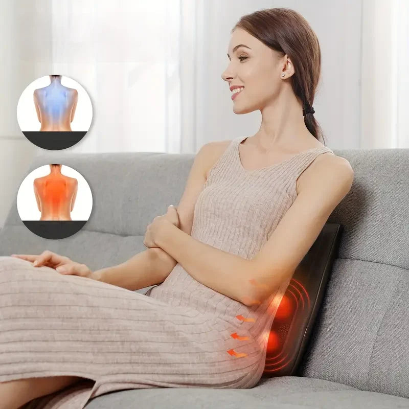 Massage Pillow Heated Infrared Shiatsu Neck & Back