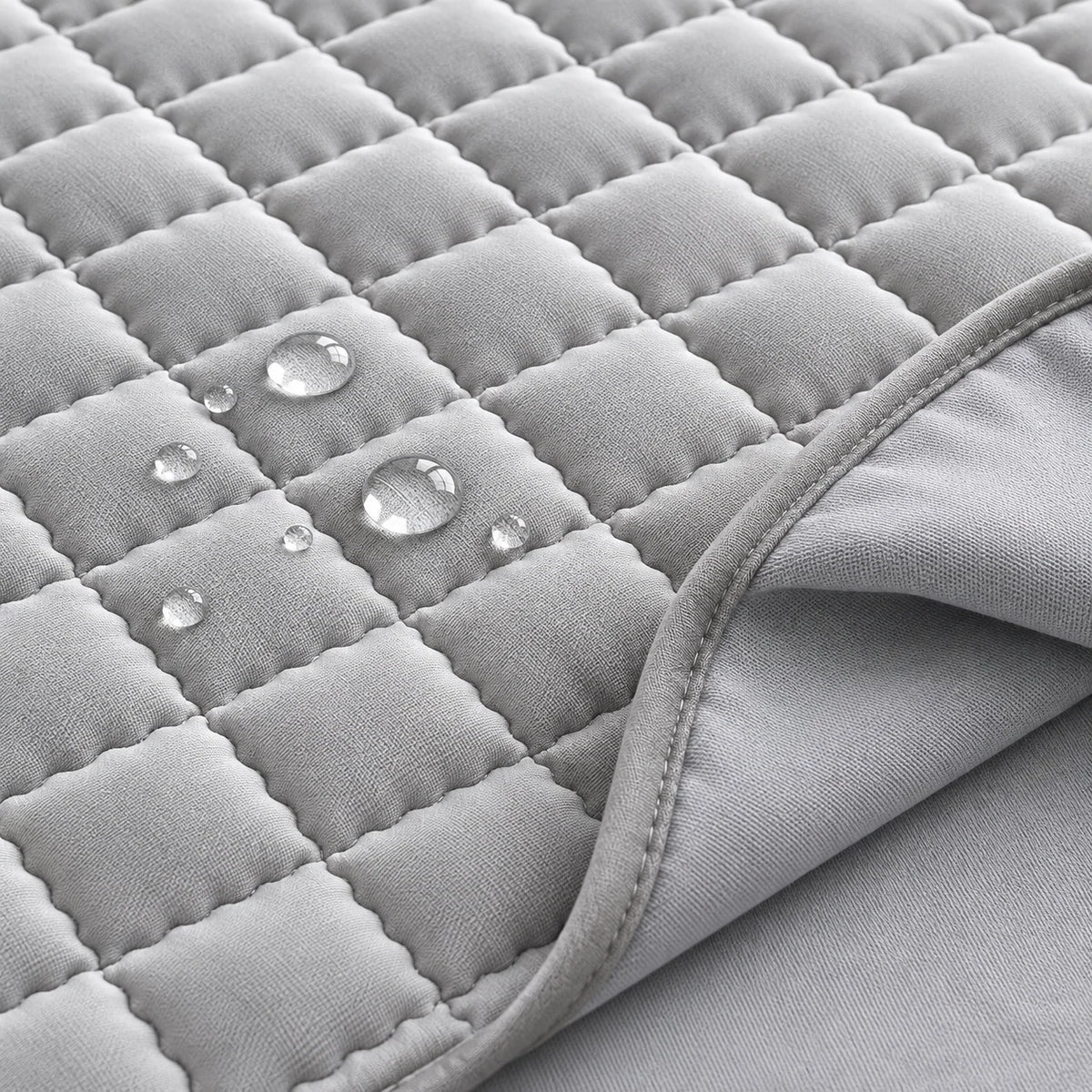 Mattress Cover Water-Repellent Breathable Machine Washable at 104°F