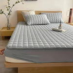 Mattress Protector Water-Repellent Quilted Breathable Machine-Washable