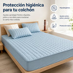 Mattress Protector Water-Repellent Quilted Breathable Machine-Washable