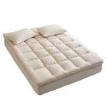 Mattress Topper Thick Tufted Breathable Cotton Cover