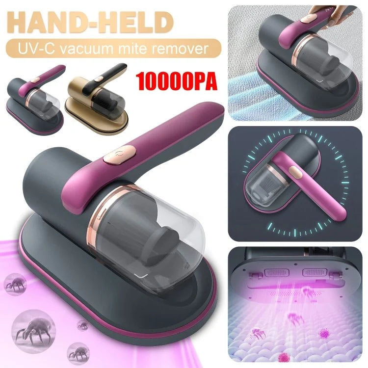 Mattress Vacuum Cleaner Cordless Handheld Powerful Suction