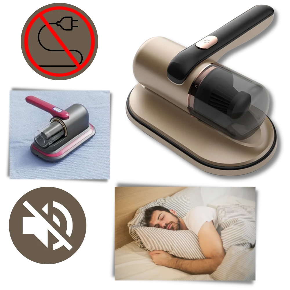 Mattress Vacuum Cleaner Cordless UV-C Light