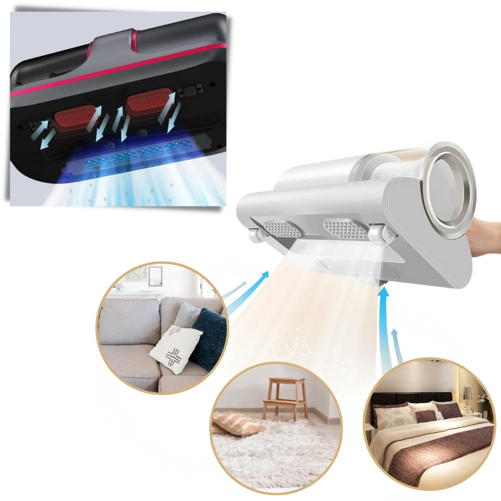 Mattress Vacuum Cleaner Cordless UV-C Light